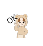 しばのくまさん（個別スタンプ：1）
