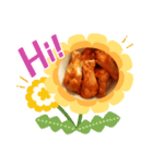骨付き唐揚げ最高ーです（個別スタンプ：8）