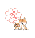 北海道犬とロップイヤーラビット（個別スタンプ：31）
