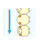 【再販】まるもこおひつじさん（個別スタンプ：33）