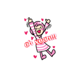 モモちゃんのハートフルスタンプ（個別スタンプ：4）