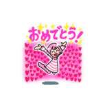 モモちゃんのハートフルスタンプ（個別スタンプ：14）