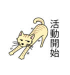 カギしっぽねこ 一言返信（個別スタンプ：2）