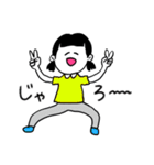 ❤️【広島弁】二つ結び女子❤️（個別スタンプ：37）