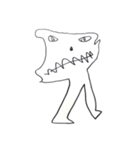 へんてこ可愛いシュールスタンプたち（個別スタンプ：14）