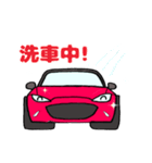 赤いオープンカー（個別スタンプ：10）