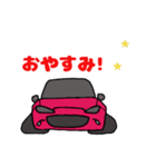 赤いオープンカー（個別スタンプ：14）