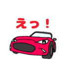 赤いオープンカー（個別スタンプ：16）