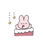 ゆるうさちゃん日常スタンプ（個別スタンプ：6）
