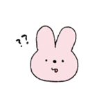 ゆるうさちゃん日常スタンプ（個別スタンプ：21）