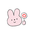 ゆるうさちゃん日常スタンプ（個別スタンプ：24）