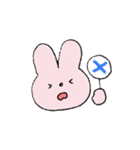 ゆるうさちゃん日常スタンプ（個別スタンプ：25）