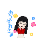 スタンプ女性（個別スタンプ：3）