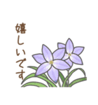 お花敬語（個別スタンプ：24）