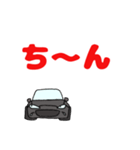 メタルグレーなオープンカー（個別スタンプ：21）