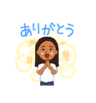 元気でる癒し系女の子（個別スタンプ：2）
