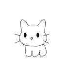 白白にこⓒ Black＆White（個別スタンプ：19）