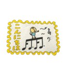 【ピアノ】音楽記号と小人の敬語スタンプ♪（個別スタンプ：3）