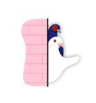 羽戸鳩ぽっぽ―リスペクトLINEスタンプ（個別スタンプ：2）