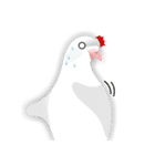 羽戸鳩ぽっぽ―リスペクトLINEスタンプ（個別スタンプ：5）