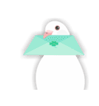 羽戸鳩ぽっぽ―リスペクトLINEスタンプ（個別スタンプ：12）