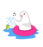 羽戸鳩ぽっぽ―リスペクトLINEスタンプ（個別スタンプ：15）