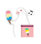 羽戸鳩ぽっぽ―リスペクトLINEスタンプ（個別スタンプ：18）