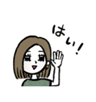 働く私のLINEスタンプ(しんどい日もある)（個別スタンプ：9）