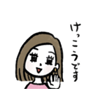 働く私のLINEスタンプ(しんどい日もある)（個別スタンプ：34）