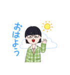 ノン天気ゆずきさん（個別スタンプ：5）