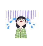 ノン天気ゆずきさん（個別スタンプ：9）