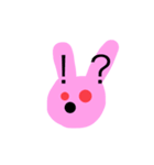 Rabbit stamps うさぎのぴょんぴょん（個別スタンプ：4）