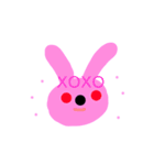 Rabbit stamps うさぎのぴょんぴょん（個別スタンプ：16）
