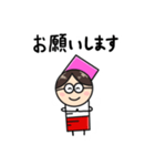 使いやすい！ゆるかわナースさんスタンプ♪（個別スタンプ：4）