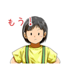 ひとこと女の子スタンプ（個別スタンプ：6）
