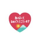 油彩風のハートスタンプ - 敬語 -（個別スタンプ：21）