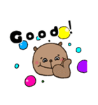 くま、たまにふくろう。（個別スタンプ：14）