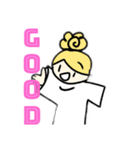 あいうえおえかきスタンプ（個別スタンプ：3）