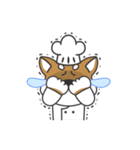 Shibaken Chef-First set of LINE stickers（個別スタンプ：2）