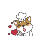 Shibaken Chef-First set of LINE stickers（個別スタンプ：9）