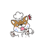 Shibaken Chef-First set of LINE stickers（個別スタンプ：12）