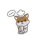 Shibaken Chef-First set of LINE stickers（個別スタンプ：14）