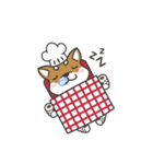 Shibaken Chef-First set of LINE stickers（個別スタンプ：19）