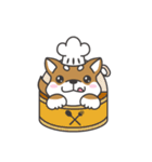 Shibaken Chef-First set of LINE stickers（個別スタンプ：22）