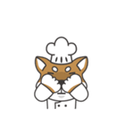 Shibaken Chef-First set of LINE stickers（個別スタンプ：24）