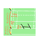 ラグビーを覚えよう（個別スタンプ：21）