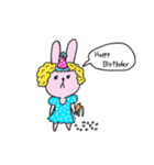 おしゃれうさぎのバニ子さん（個別スタンプ：8）
