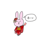 おしゃれうさぎのバニ子さん（個別スタンプ：10）
