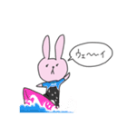 おしゃれうさぎのバニ子さん（個別スタンプ：21）
