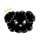 私たちの天ちゃん4ヶ月～黒トイプードル～（個別スタンプ：24）
